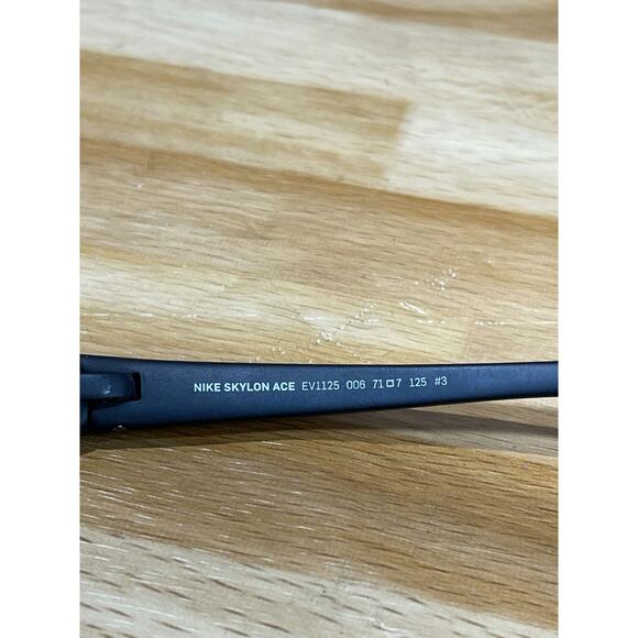 Nike Skylon Ace Men’s Sunglasses EV1125 006 71 7 125 #3 Black Sport - Picture 5 of 5